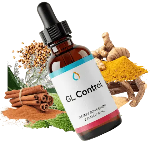 GL Control — natural blood sugar support supplement drops bottle